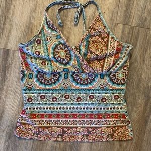 Amy Byer Boho Halter Top